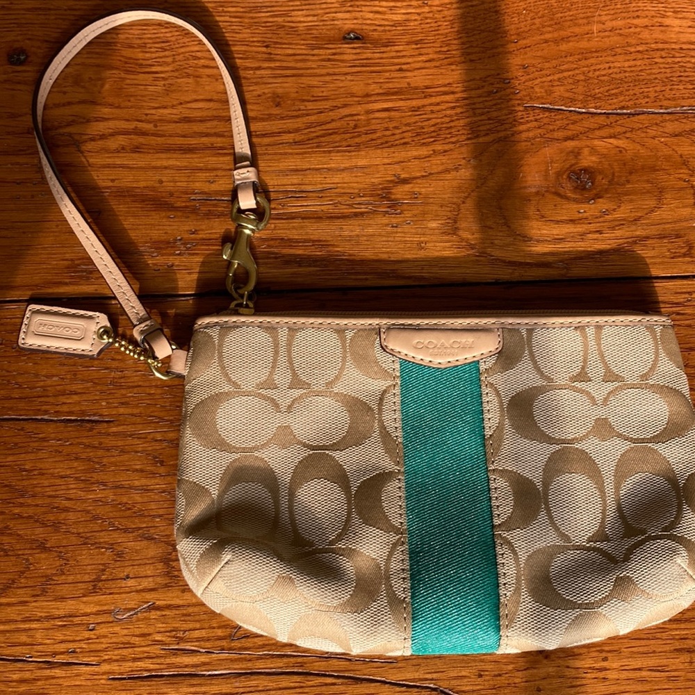 Coach wristlet